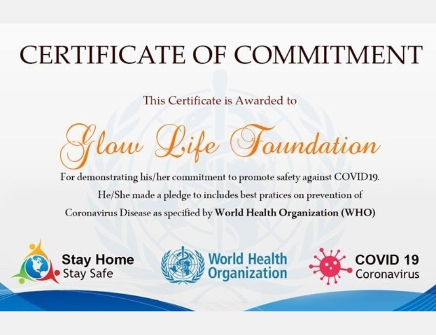 Glow Life Foundation - Awards and Recognitions (1)